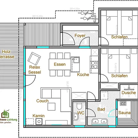 Holiday home 4 Personen Mit Sauna F1h5 Ruhla